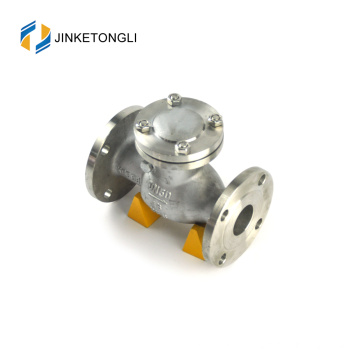JKTLPC099 válvula de retenção horizontal de aço inoxidável de 4 &quot;